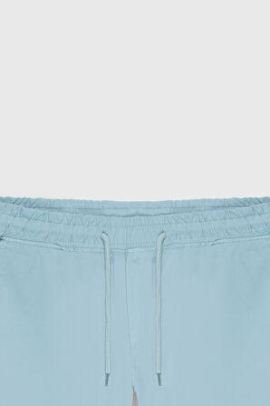 Slim Fit Dar Kesim Pamuklu Yan Cepli Şort