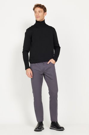 Slim Fit Dar Kesim 5 Cep Pamuklu Esnek Pantolon
