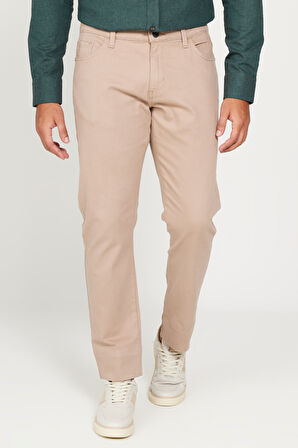 Slim Fit Dar Kesim 5 Cep Pamuklu Esnek Pantolon