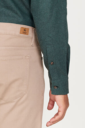 Slim Fit Dar Kesim 5 Cep Pamuklu Esnek Pantolon