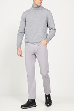 Slim Fit Dar Kesim 5 Cep Pamuklu Esnek Pantolon