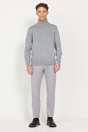 Slim Fit Dar Kesim 5 Cep Pamuklu Esnek Pantolon