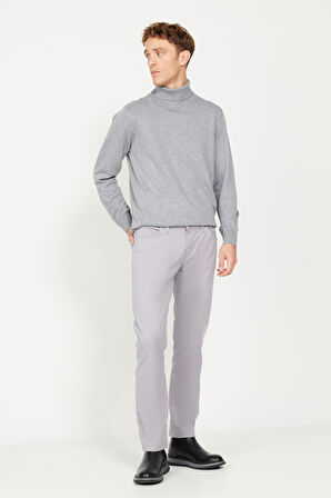 Slim Fit Dar Kesim 5 Cep Pamuklu Esnek Pantolon