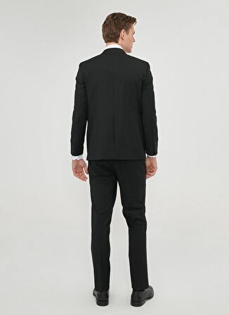 Normal Bel Regular Fit Siyah Erkek Takım Elbise 4A3010000007