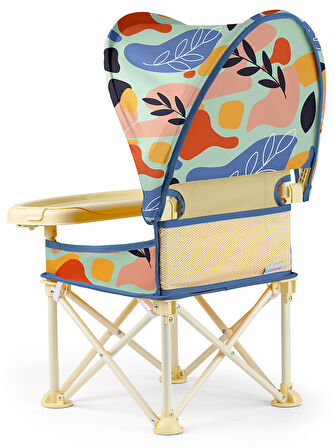 Minimono Tenteli Portatif  Mama Sandalyesi Bej