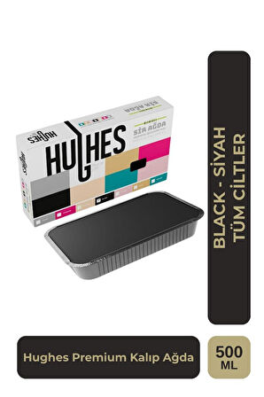 Hughes Profesyonel Kalıp Ağda 500 Ml Black Siyah