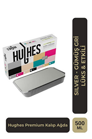 Hughes Profesyonel Kalıp Ağda 500 Ml Silver Gümüş
