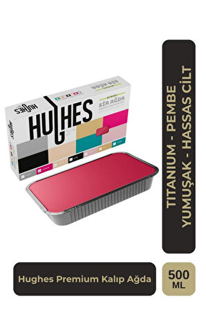 Hughes Profesyonel Kalıp Ağda 500 Ml Titanium Titanyum
