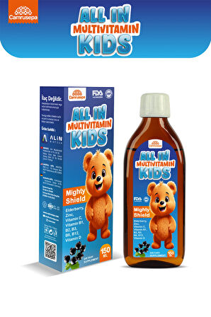 Camrusepa Multivitamin Kids Şurup 150 ml - Karamürver Ekstresi