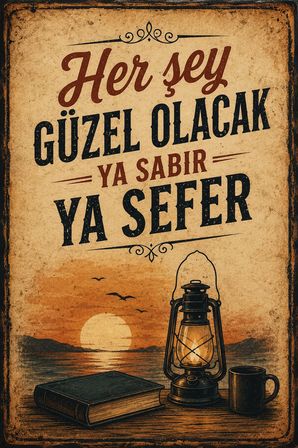 Retro Edebi Söz Ahşap MDF Duvar Tablosu Vintage Dekoratif Motivasyon Panosu 38