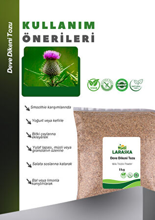 Deve Dikeni Tozu 1kg - Milk Thistle Powder 1kg