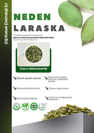 Kabak Çekirdeği İçi Çiğ 1kg- Raw Pumpkin Seeds