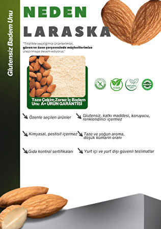 Glutensiz Badem Unu 100g- Almond Flour Gluten Free Vegan