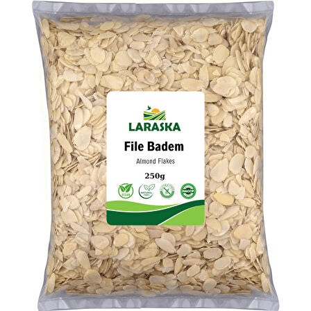 File Badem 250g Almond Flakes Taze Yeni Mahsül