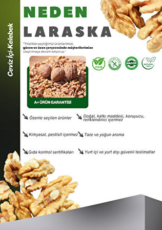 Ceviz İçi Yerli 1kg- Kelebek Walnut Halves