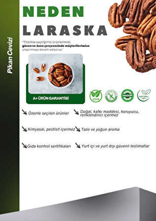 Pikan Ceviz İçi 100g Pecan Halves