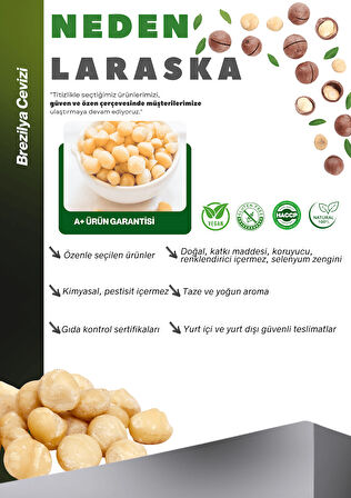Makedemya Fındığı İçi 500g Macadamia Nuts