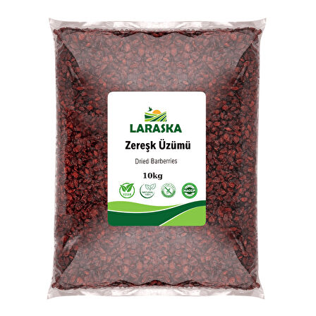 Kuru Zereşk (barberries) 10 Kg Yeni Mahsül 1. Kalite Iran Üzümü Zereshk Avantajlı Paket