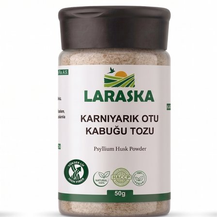 Karnıyarık Otu Kabuğu Tozu 500g Psyllium Husk Powder