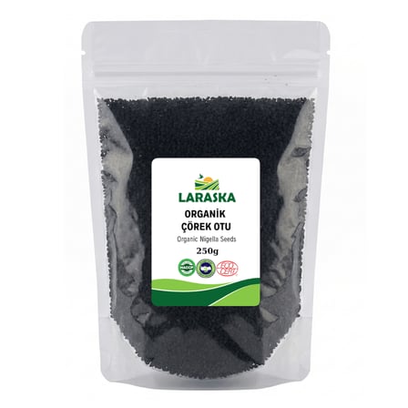 Organik Çörek Otu 250g Organic Black Cumin Seeds