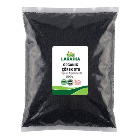 Organik Çörek Otu 500g Organic Black Cumin Seeds