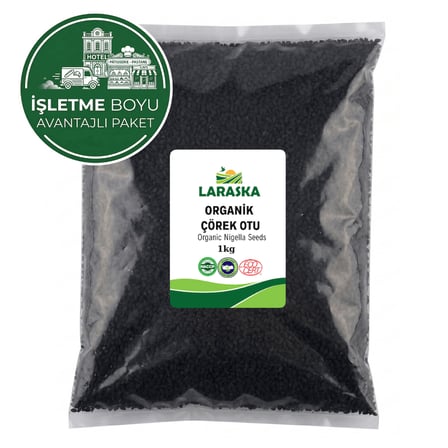 Organik Çörek Otu 1kg Organic Black Cumin Seeds