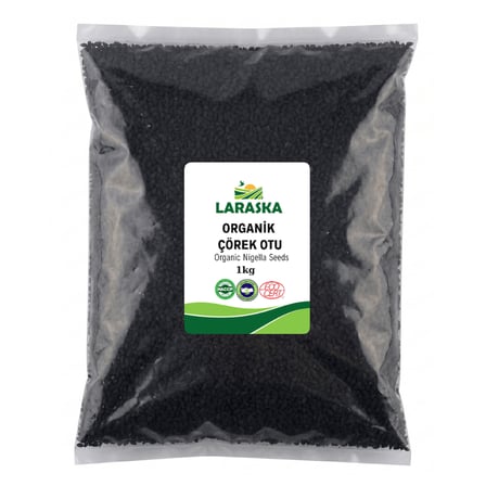 Organik Çörek Otu 1kg Organic Black Cumin Seeds