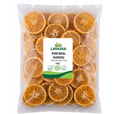 Kurutulmuş Portakal Dilimi 1kg - Dried Orange Slices