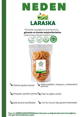 Kurutulmuş Portakal Dilimi 1kg - Dried Orange Slices