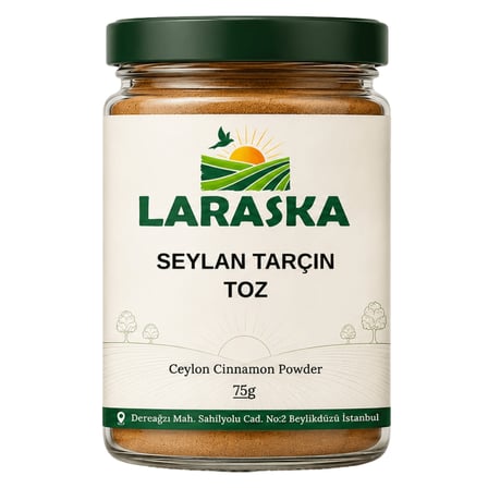 Seylon Tarçın Toz 75g Real Ceylon Cinnamon Powder