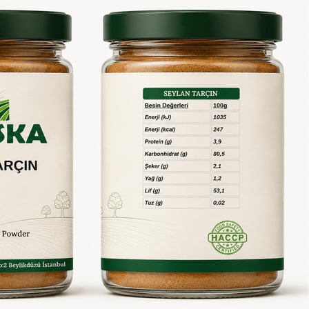 Seylon Tarçın Toz 75g Real Ceylon Cinnamon Powder
