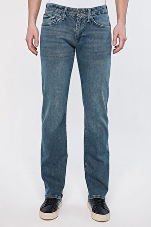 M0020283707 Hunter Mavi Erkek Jean Pantolon Foggy Shaded Mavi Black