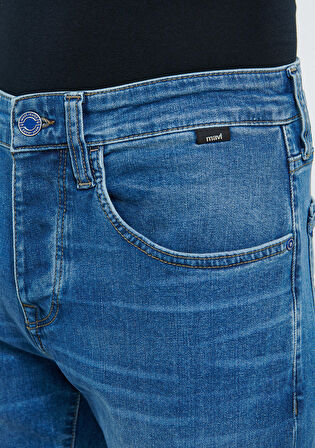Pierre Gölgeli Mavi Premium Blue Jean Pantolon 0020983709