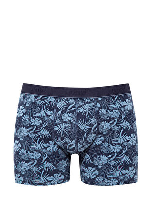 Mavi Baskılı Lacivert Boxer 0910708-30717