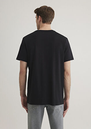 Mavi Jeans Baskılı Siyah Tişört 066841-900