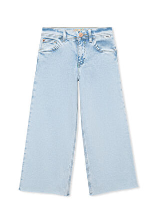 Mavi Lori Ağartılmış Jean Pantolon 7010036-84473