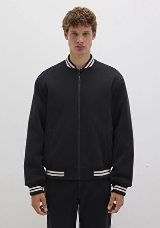 MV DNM Baskılı Bomber Ceket 0110214-71379