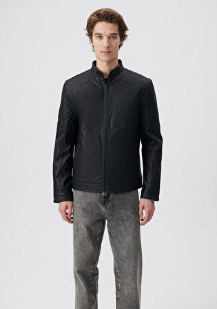 Mavi Siyah Biker Ceket 0110258-71379