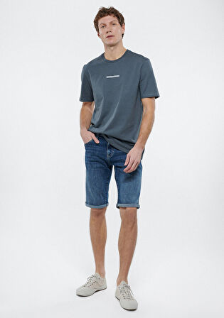 NICHOLAS Mavi Black Jean Şort 0416084465