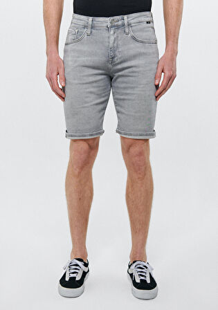 Mavi Brian Sporty Açık Gri Jean Şort 0418485151