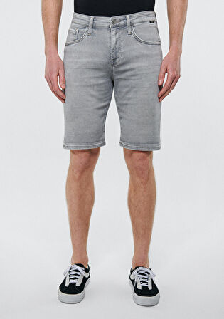Mavi Brian Sporty Açık Gri Jean Şort 0418485151