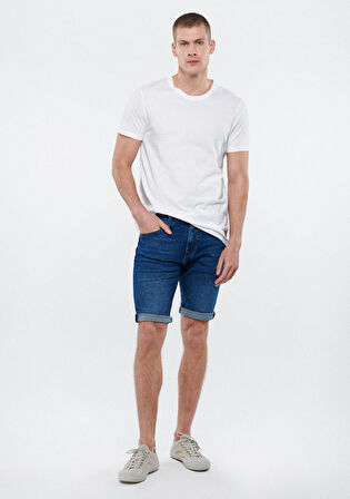 TIM Mavi 90s Comfort Vintage Jean Şort 0428484464