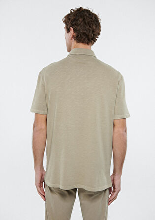 Mavi Bej Polo Tişört 0611325-70338