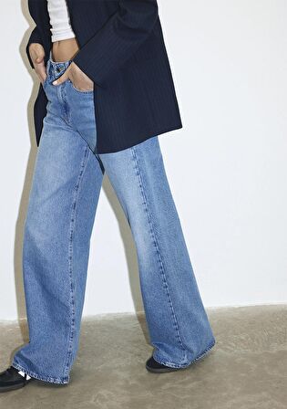 Florida Street İndigo Mavisi Jean Pantolon 1010381-84401