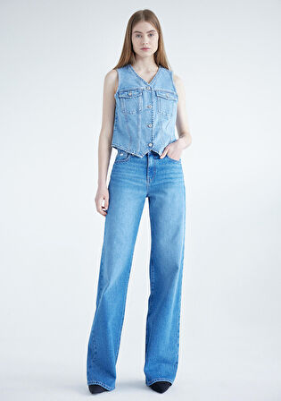 Florida Mavi Street Jean Pantolon 1010381-84401