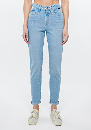 CINDY Açık Mavi Gold Shape Jean Pantolon 100277-84410