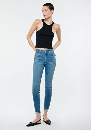 TESS Gölgeli Mavi Gold Premium Jean Pantolon 100328-84205