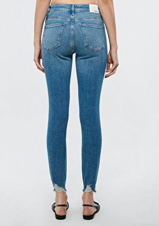 TESS Gölgeli Mavi Gold Premium Jean Pantolon 100328-84205