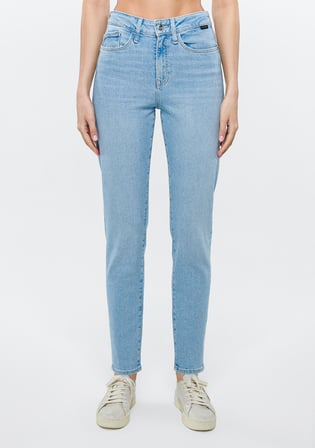 CINDY Açık Mavi Gold Shape Jean Pantolon 100277-84410