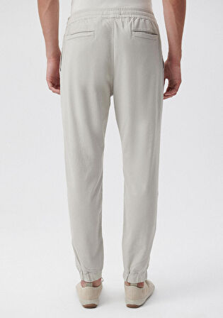Mavi Beli Lastikli Gri Pantolon 000169-70074